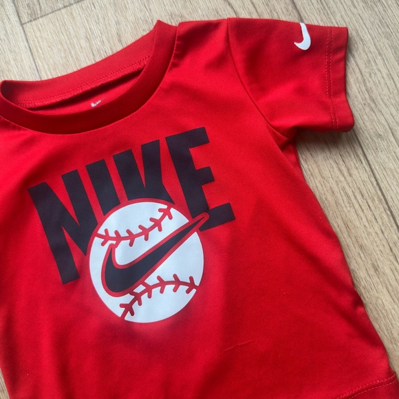 Nike 12M Dry Fit Toddler Baseball Shirt, Active, Sports Shirt - Picture 2 of 5